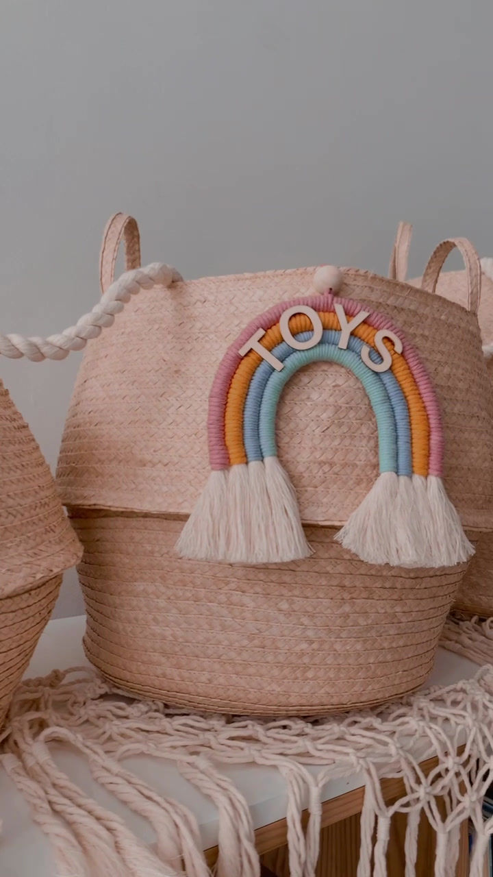 Miniatura: Canasta de Palma con nombre personalizado