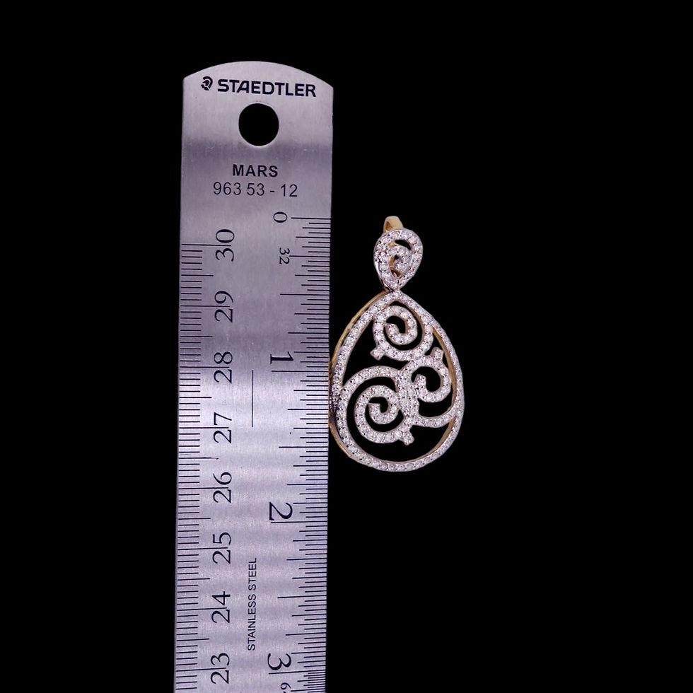 Thumbnail: Natural Diamond Pendant 