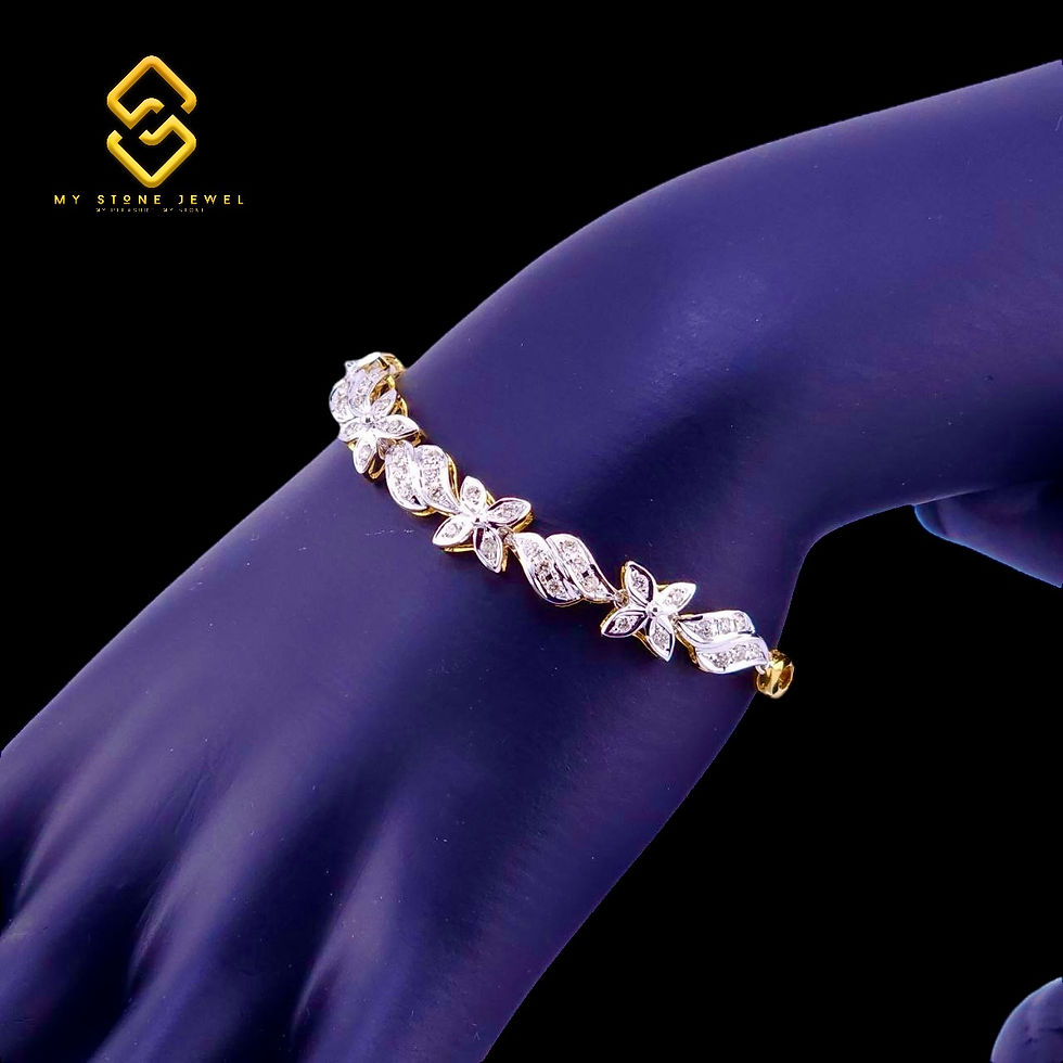 Thumbnail: Natural Diamond Hand Chain 