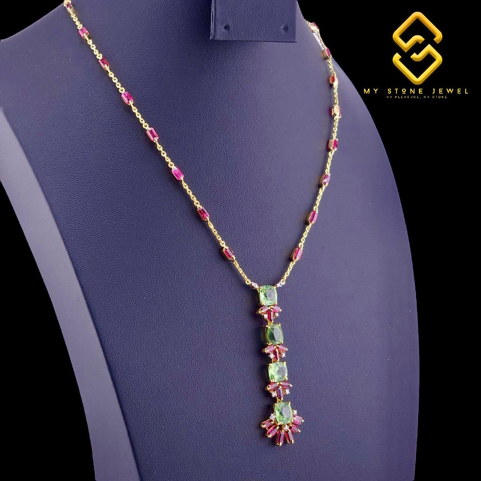 Thumbnail: Natural Spinel Necklace 