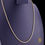Thumbnail: Natural 18k 2 Color Gold Chain