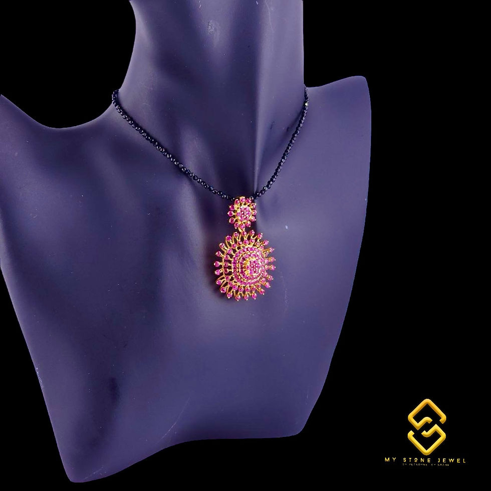 Thumbnail: Natural Ruby Pendant