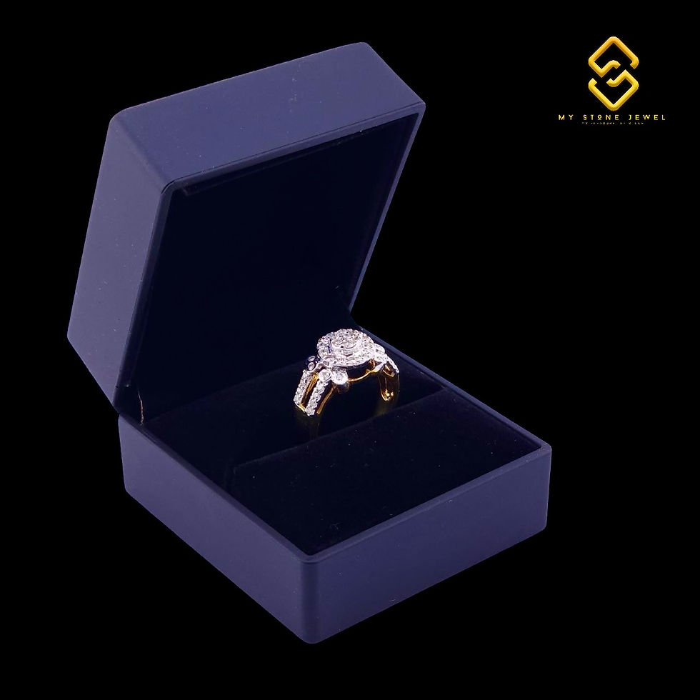 Thumbnail: Natural Diamond Ring