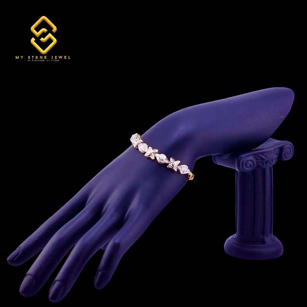 Thumbnail: Natural Diamond Hand Chain 