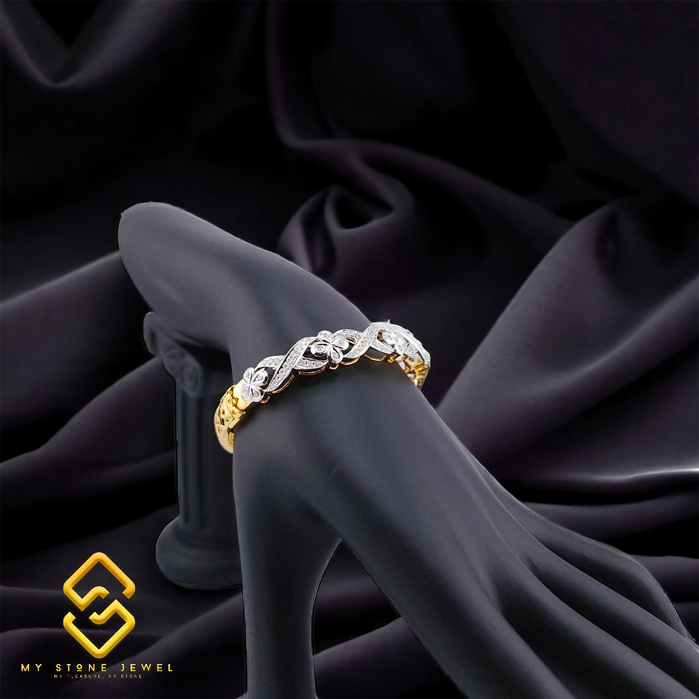 Thumbnail: Natural Diamond Bracelet 
