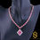 Thumbnail: Natural Burmese Ruby & Diamond Necklace 