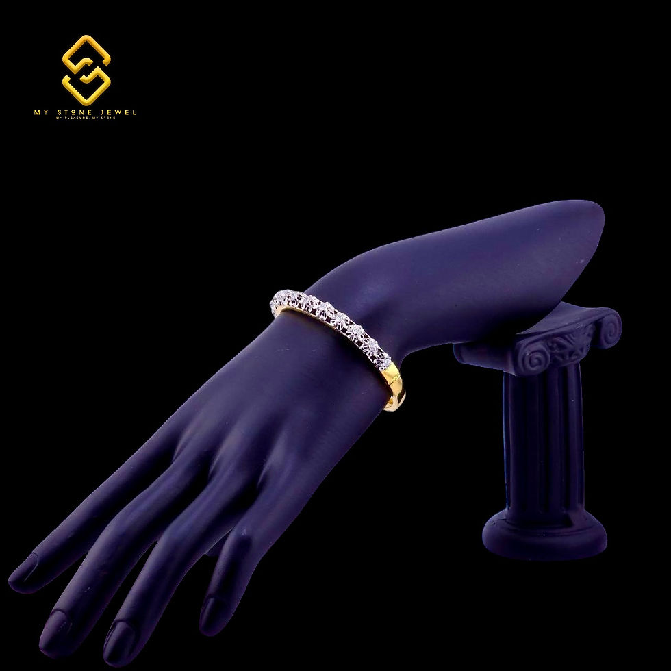 Thumbnail: Natural Diamond Bracelet 