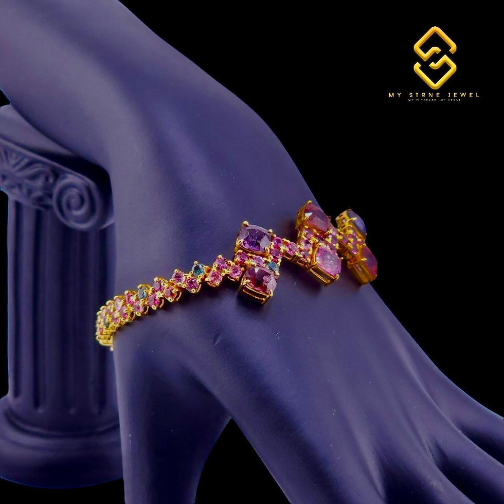 Thumbnail: Natural Spinel Hand Chain