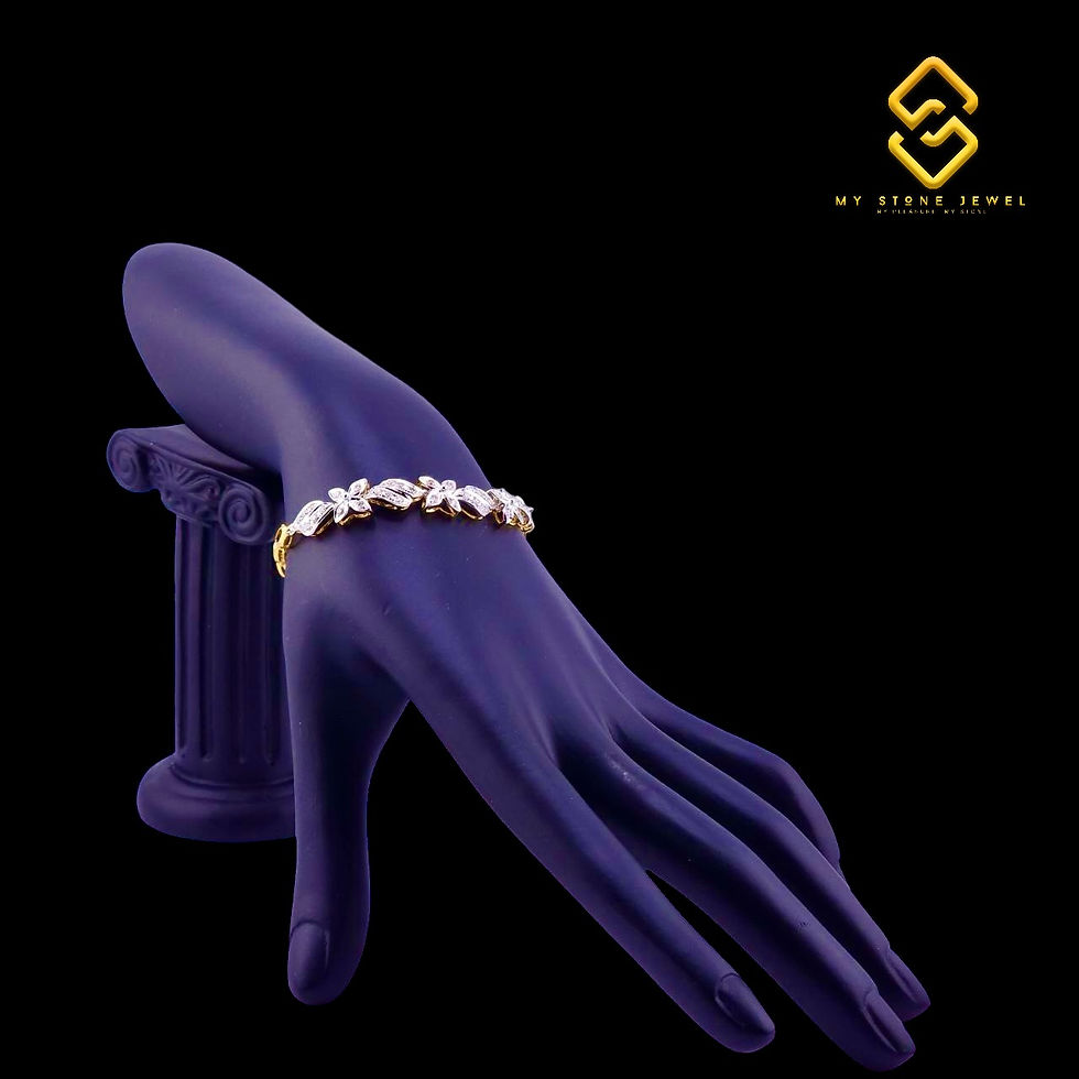 Thumbnail: Natural Diamond Hand Chain 