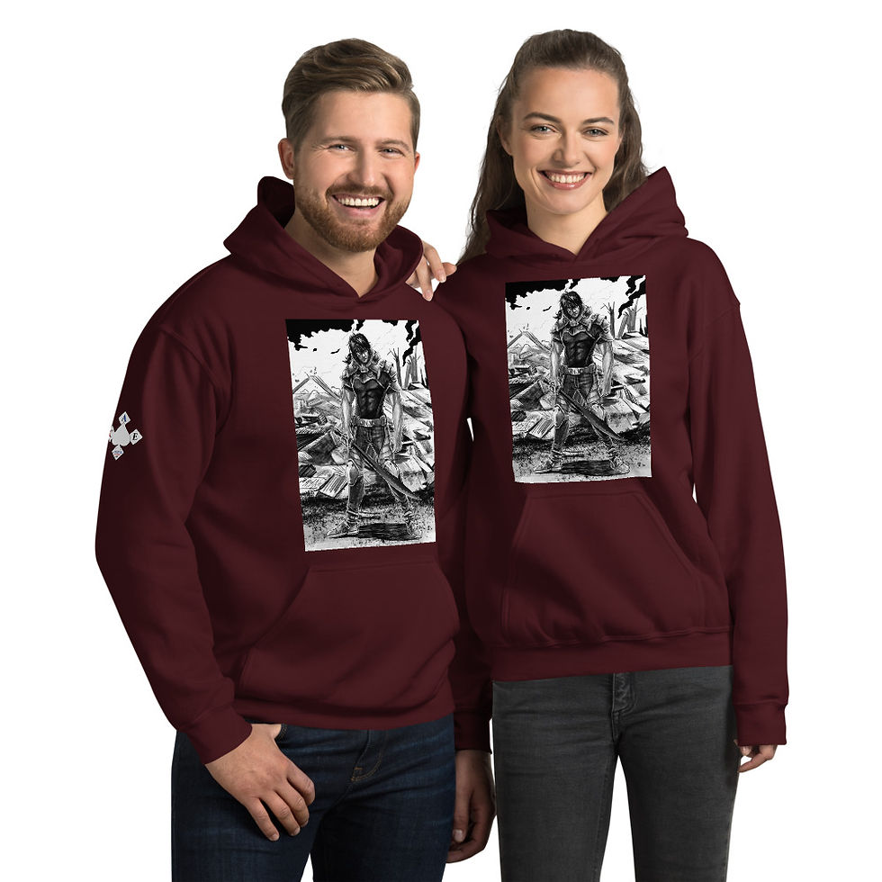 Thumbnail: "Salvation" Ready For War Unisex Hoodie