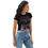 Thumbnail: "Vivian Vash" All-Over Print Crop Tee