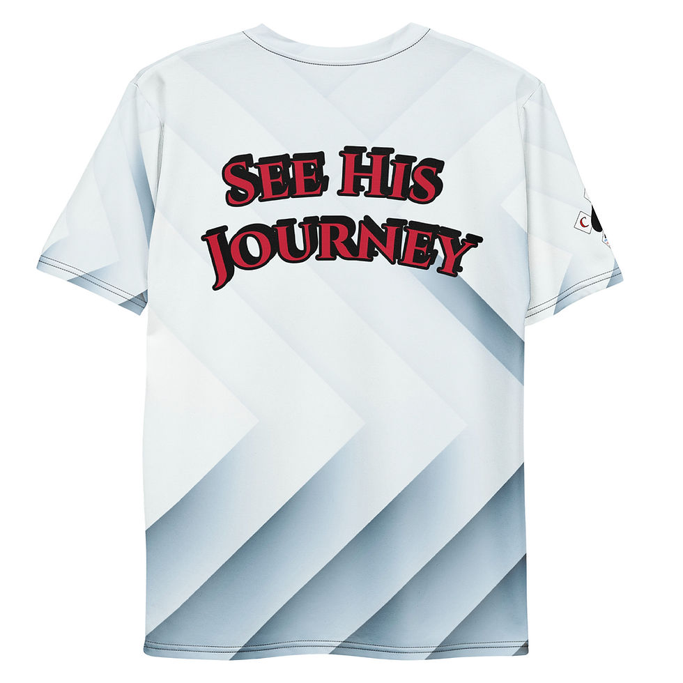 Thumbnail: "See His Journey" All Over Print T-Shirt