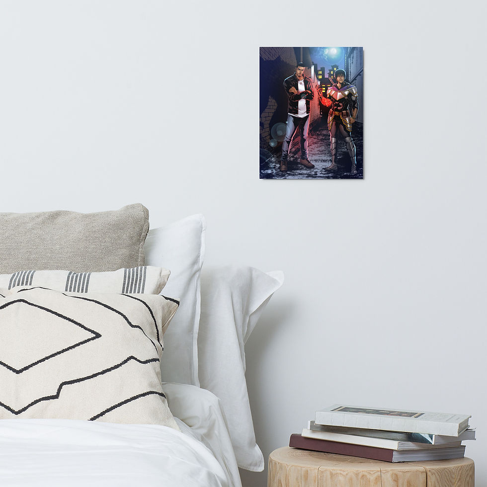 Thumbnail: "Vash & Vahn" Metal Prints