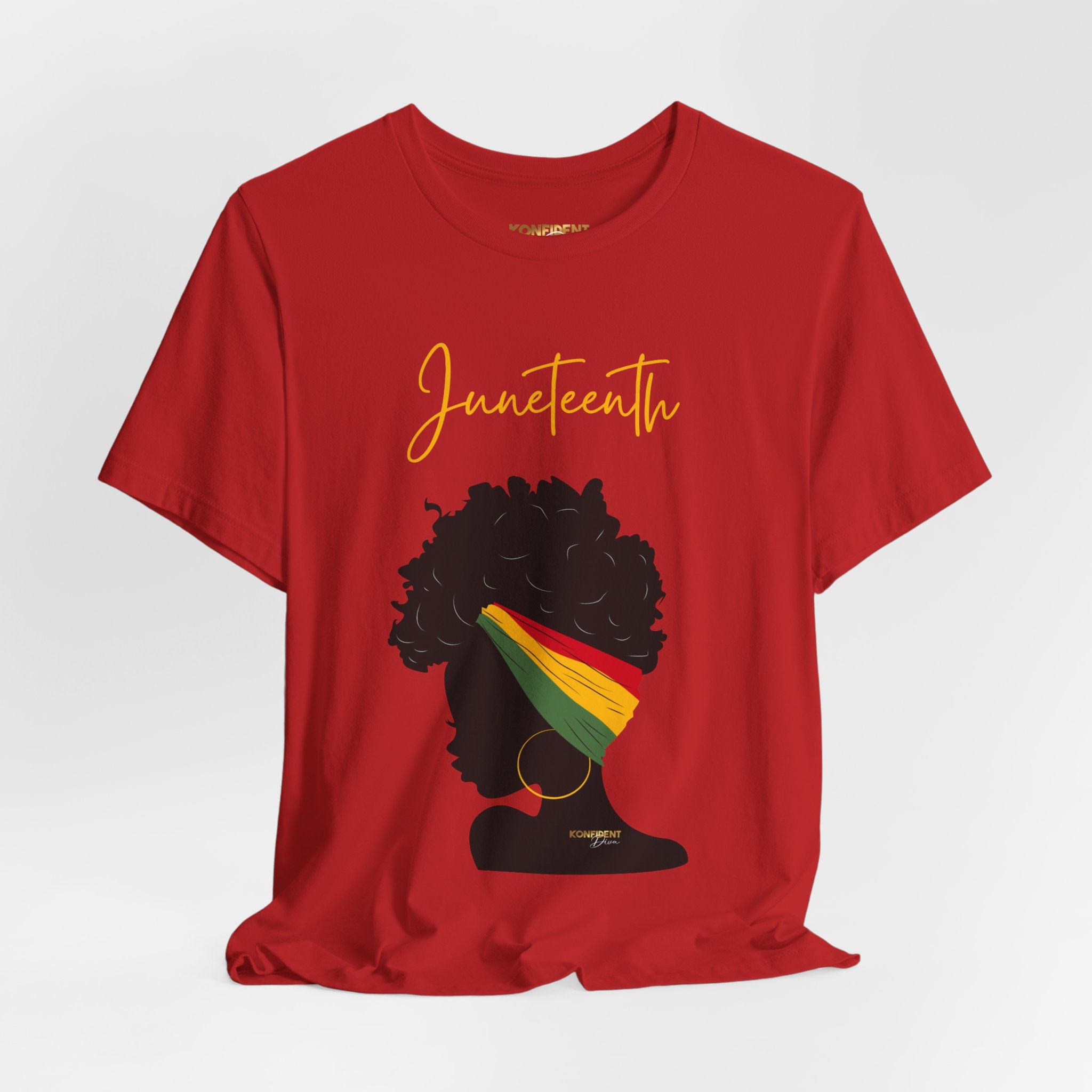Juneteenth Black Queen Tee — Celebrating Freedom