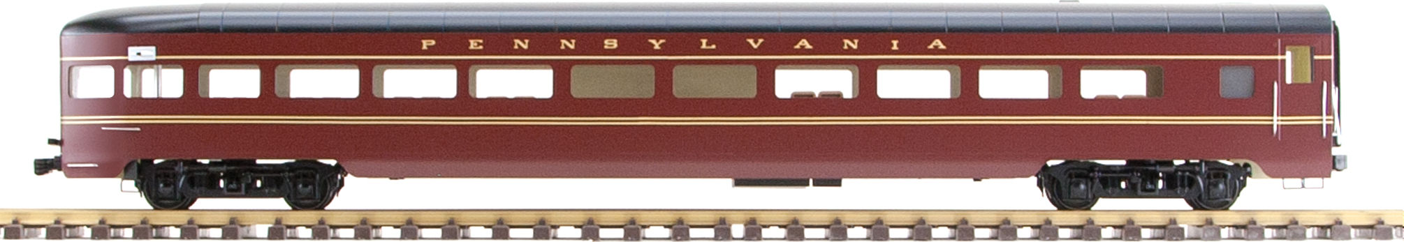 Pennsylvania, Maroon, Observation Car, 1 car, AL34-378