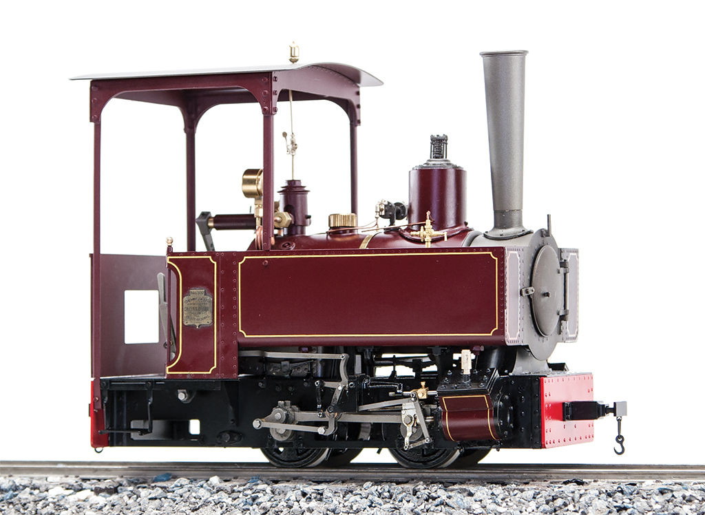 B77-531 Decauvile 3-T 0-4-0, Maroon, Live Steam