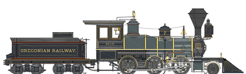 Baldwin 2-6-0 Benkei, Oregonian & Black Hills (Deposit) | Live