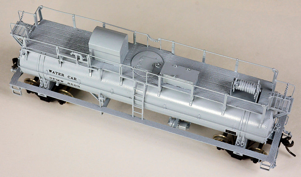 AB410-02 SPMW Water Car #6503-Style, Light Gray, Wood Plank Walkways