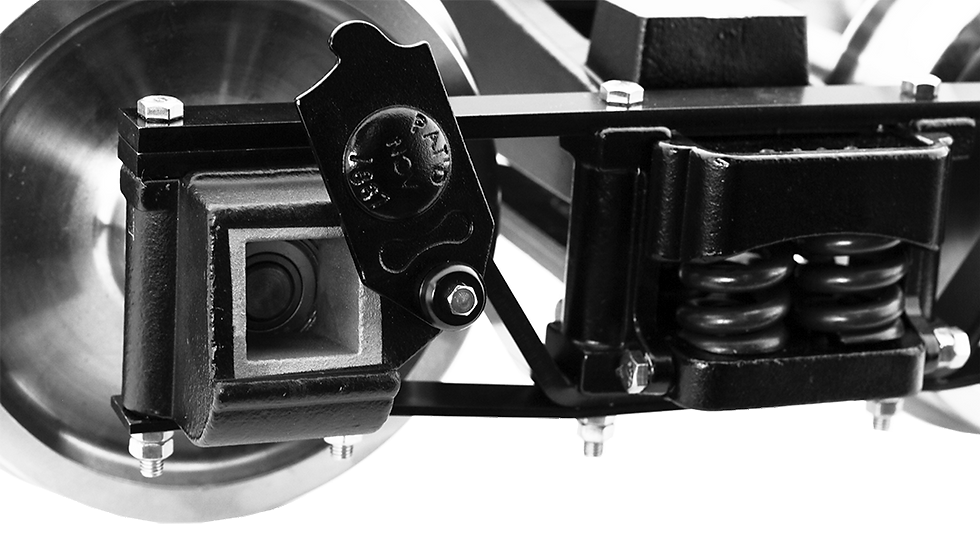 Thumbnail: Arch-Bar Trucks (2.5" Scale, 7.25"/7.5" Gauge), Pair