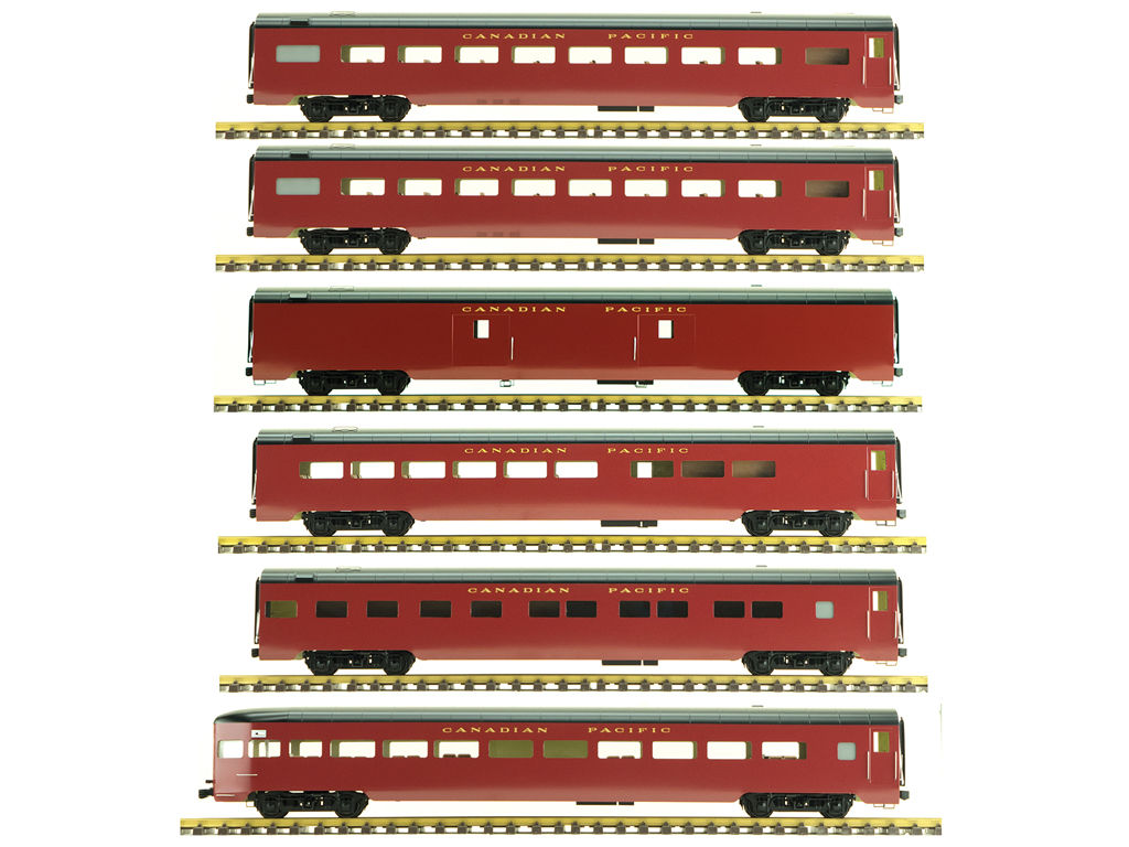 Canadian Pacific, Maroon, 6 Car Set, AL34-389