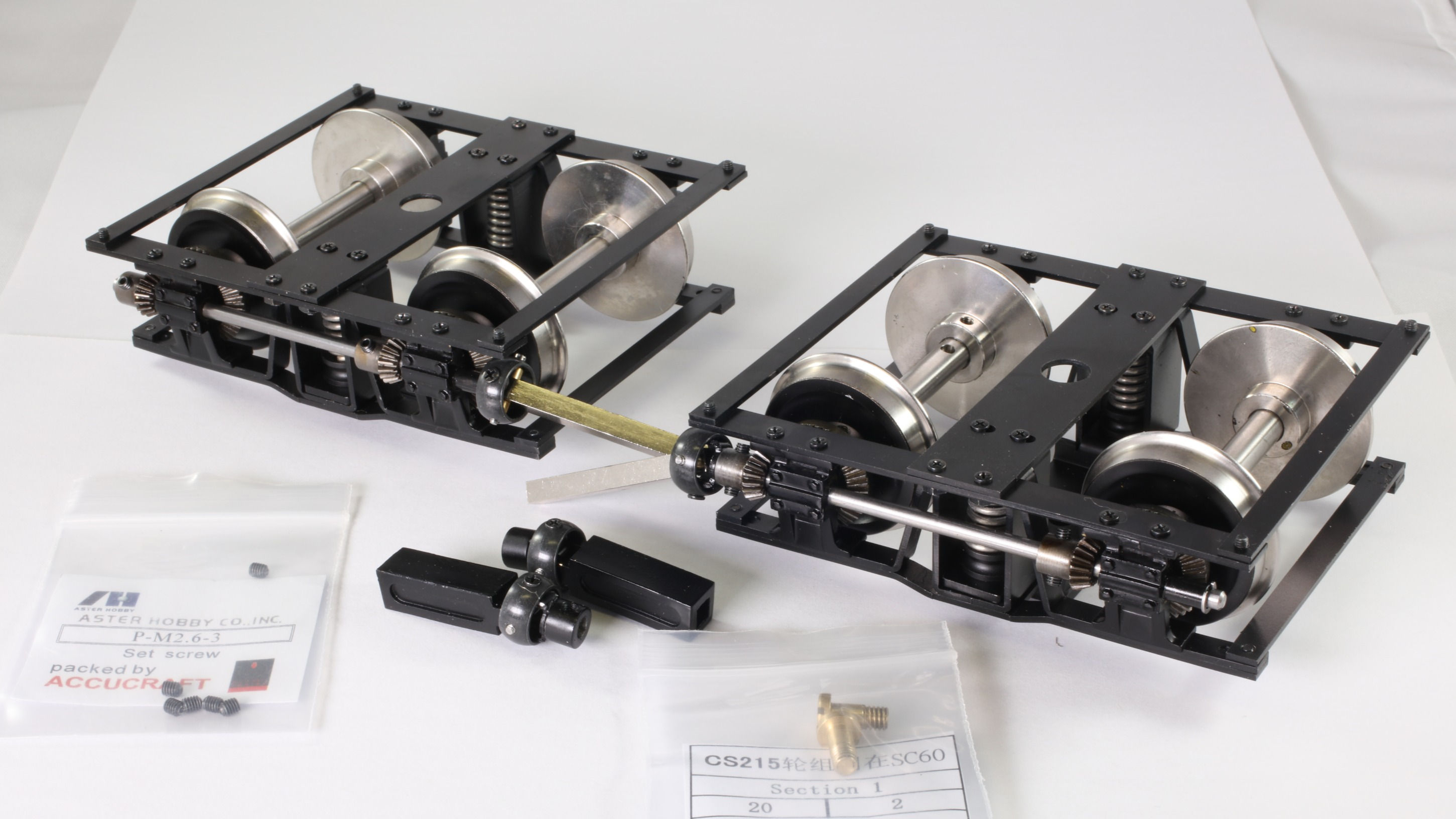 AT 13T Shay Trucks, Pair