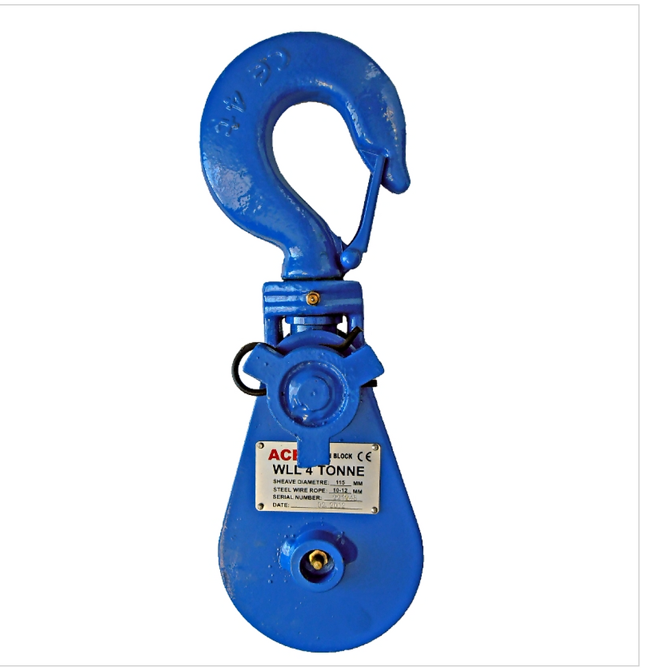 Single Sheave Snatch Block (Pack of 4)