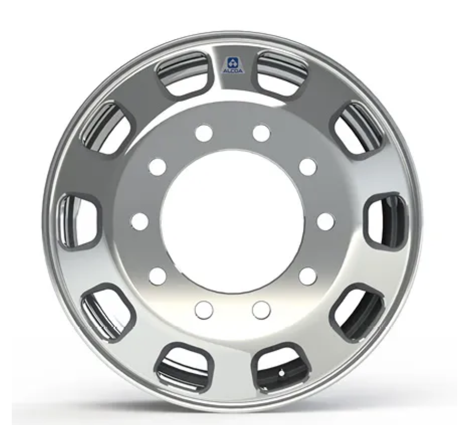 1/16 Scale Kenworth Millennium Alcoa (Set of 10 Wheels & 6 Hubs)