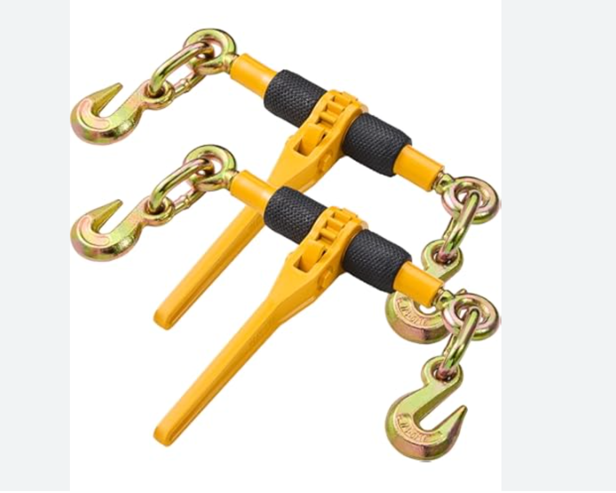 Ratchet Load Binder (Pack of 4 Binders & Chain)