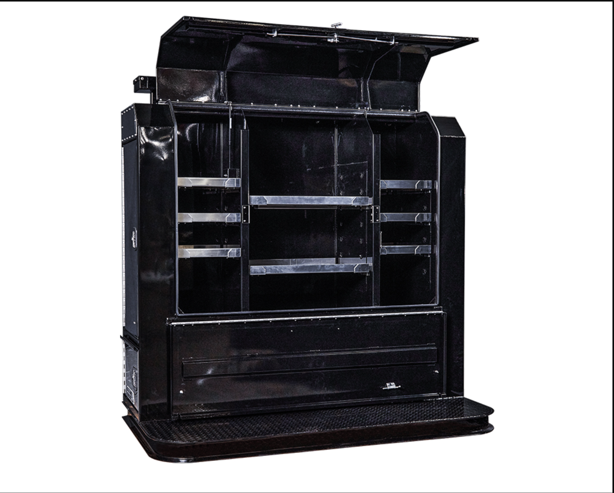 Tool Box Style Headache Rack