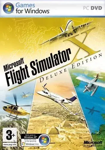 Microsoft Flight Simulator X Deluxe Edition PC NEW Sealed UK Version
