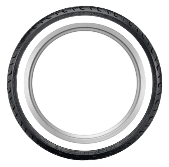 Miniatura: Llanta Dunlop D401T – 150/80B16M/C – Trasera (Banda negra)