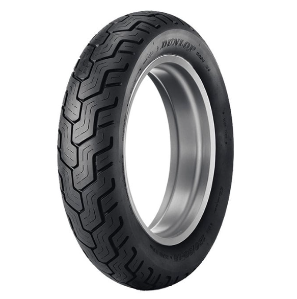 Miniatura: Llanta Dunlop D404F – 130/70-18M/C – Delantera (Banda negra)
