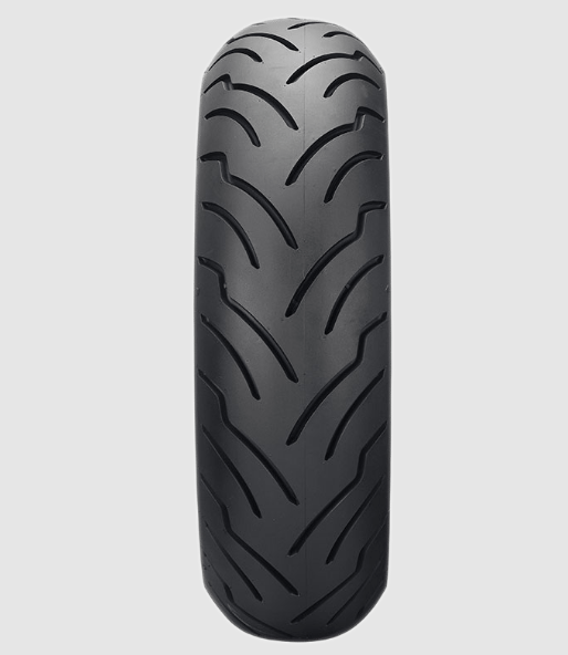 Miniatura: Llanta Dunlop American Elite B – MT90B16M/C 74H – Trasera (Banda blanca ancha)