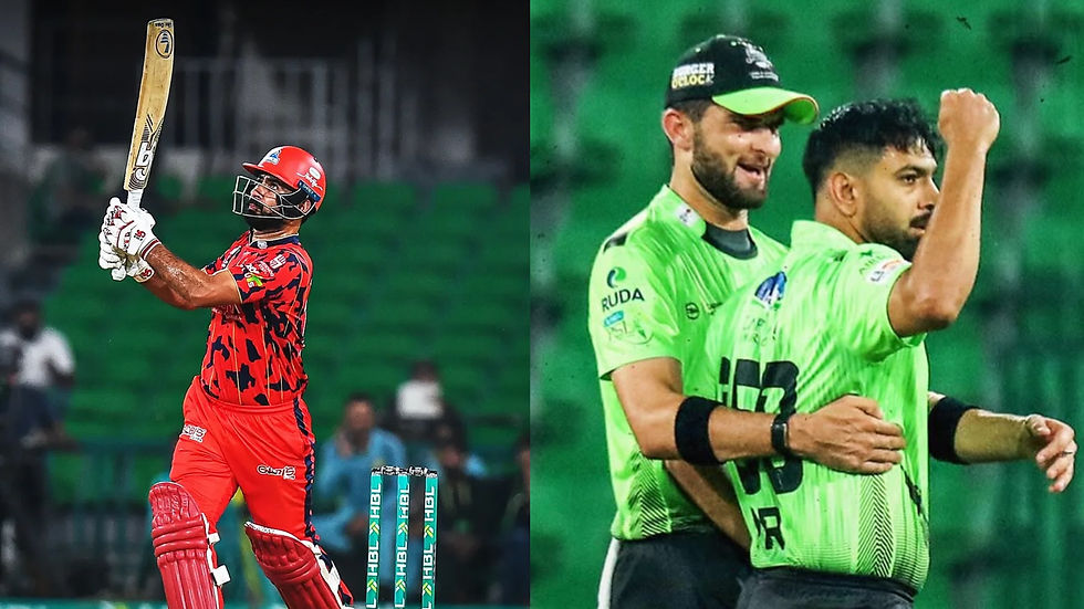 Part-timer Khushdil Shah humbles the premium fast bowler as Karachi beat Lahore by 5 wickets