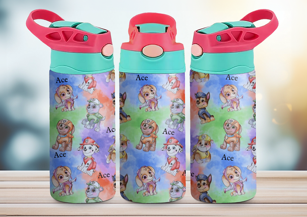 Thumbnail: Personalised Flip Top Water Bottle