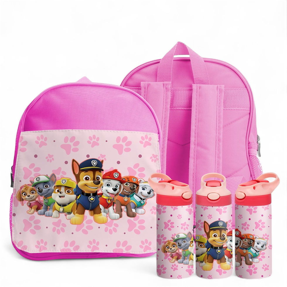 Thumbnail: Kids Backpack & Water Bottle Bundle