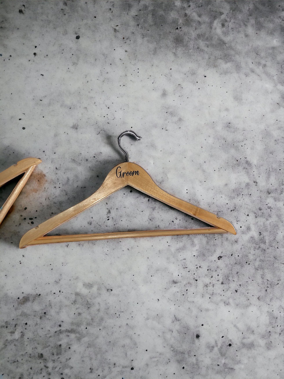 Thumbnail: Personalised Wooden Coat Hangers