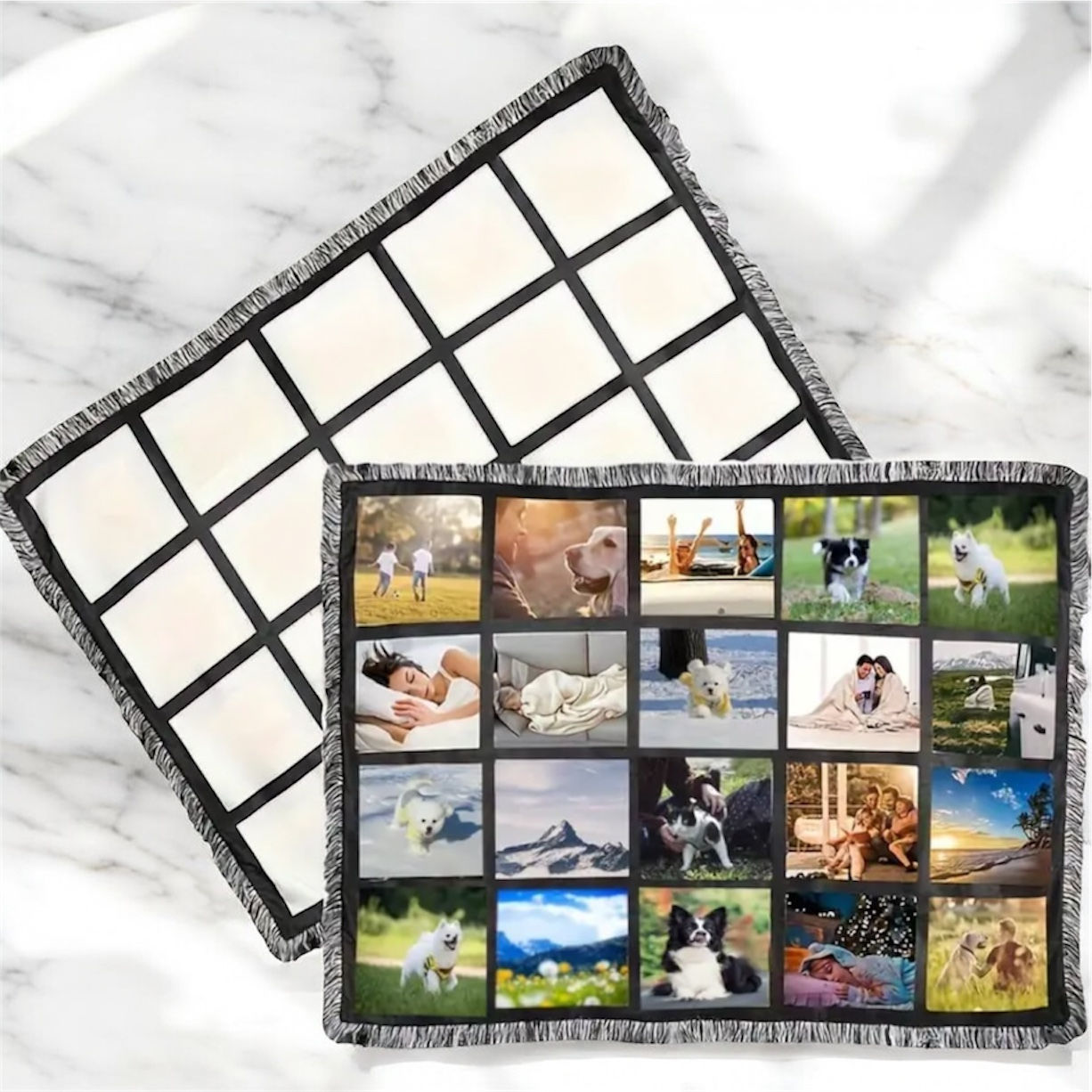 Personalised 20 Panel Blanket