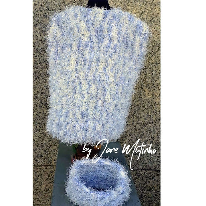 COLETE DE LÃ EM TRICÔ