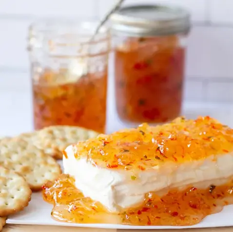 Pepper Jelly as an Appetizer