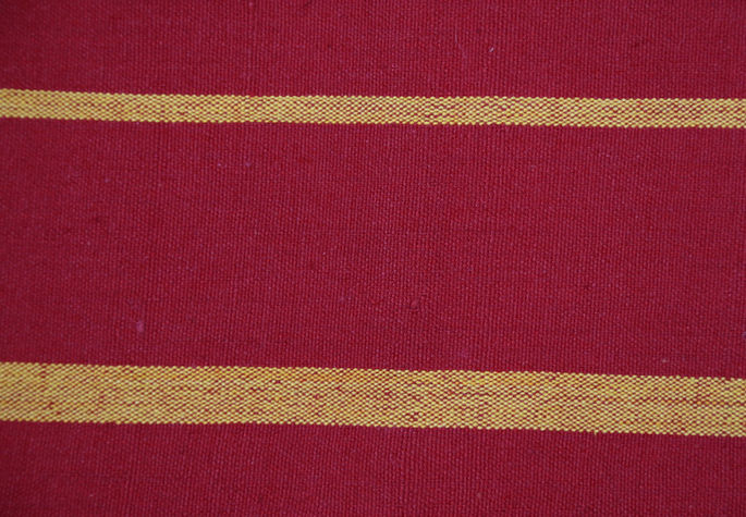 A close-up shot showing yellow parallel lines of varying thickness