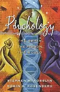Psychology: The Brain, The Person, The World book cover