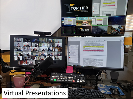 Bob's virtual studio setup