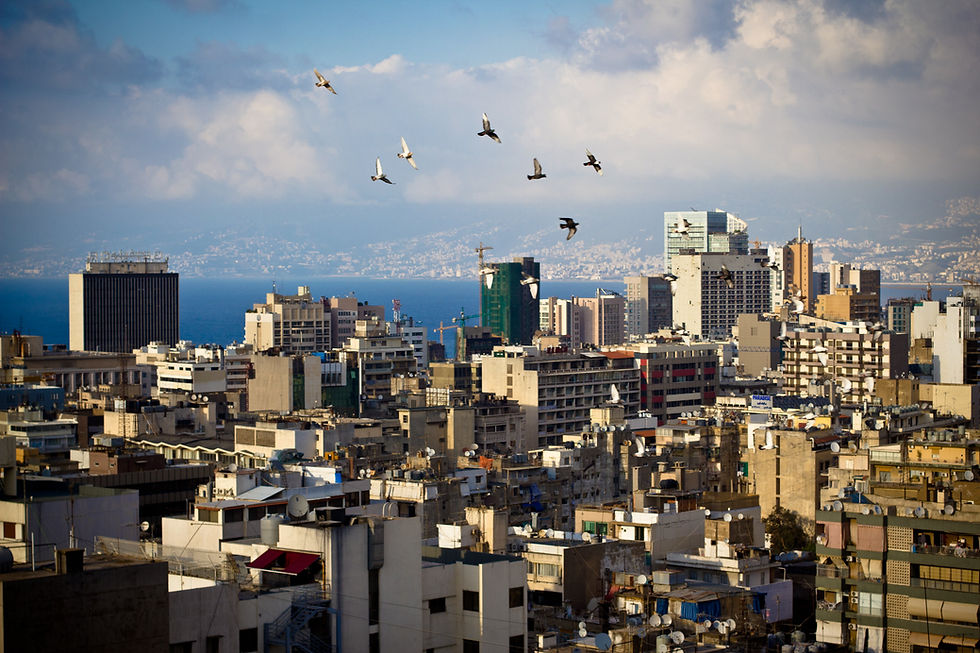 A bird's eye view of Hamra and Ras Beirut, Omar Chatriwala CC BY-NC-ND