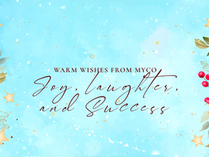 Wishing you a Joyful Christmas and Prosperous New Year from MYCO! 🎁