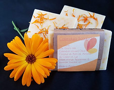 Calendula cow milk soap