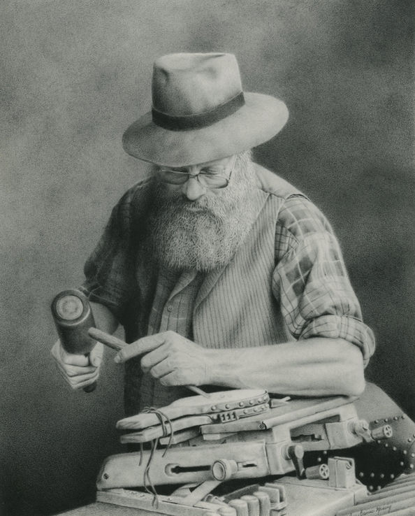 The Woodworker | Colorpencil