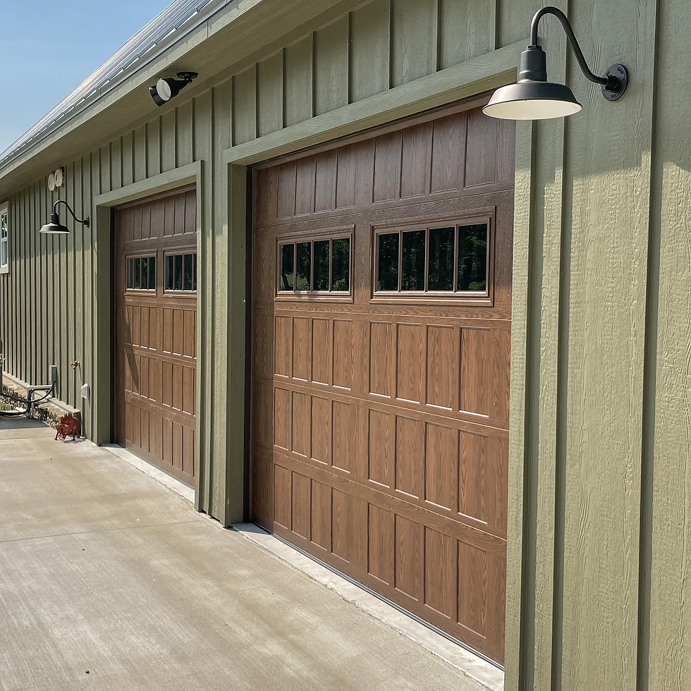 Garage doors CAN be show-stopping!  