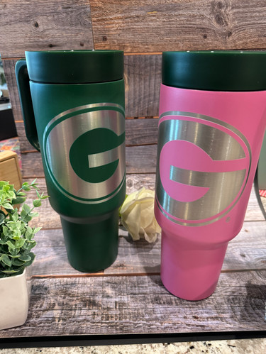 40oz Hydration Tumbler (Laser Engraved) | Geaux Savvy Designs