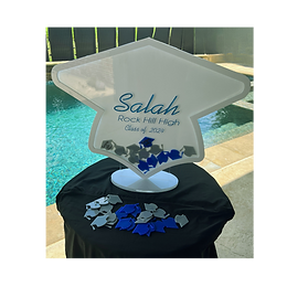 Acrylic Graduation Guestbook, Graduation Keepsake